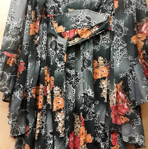 Forever Flowy Kimono Midi Dress